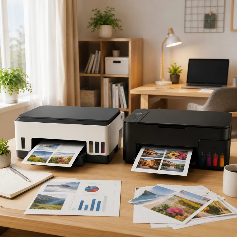 HP Smart Tank 670 vs Canon G3770, Mana yang Lebih Nyaman Dipakai Sehari-hari?