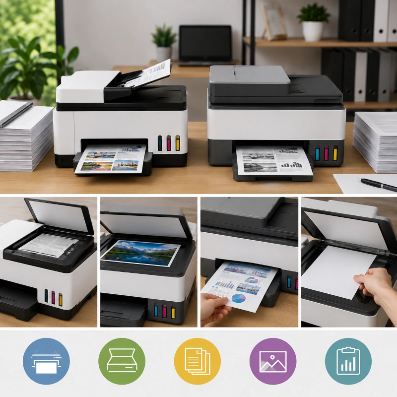 Canon GX3070 vs HP Smart Tank 750, Mengapa Printer Multifungsi Semakin Banyak Dipilih?