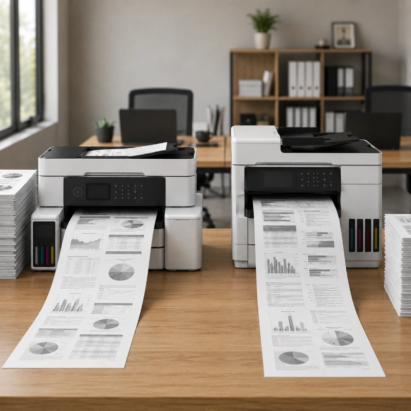 Epson EcoTank ET-5185 vs Canon MAXIFY GX4050, Pengalaman Mencetak Dokumen Panjang dengan Printer Ink Tank