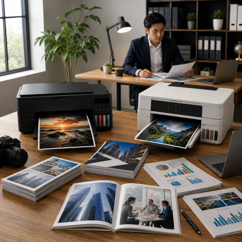 Epson L11050 vs Canon GX6540, Peran Kualitas Cetak dalam Mendukung Profesionalitas Bisnis