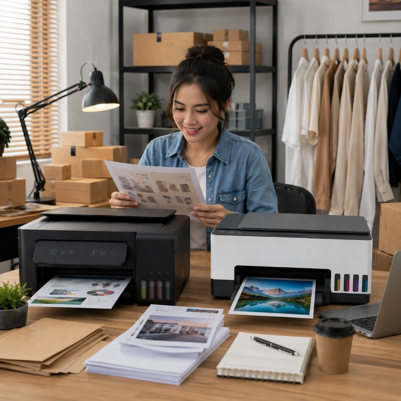 Epson L4260 vs HP Smart Tank 670, Peran Printer dalam Mendukung Bisnis Kecil