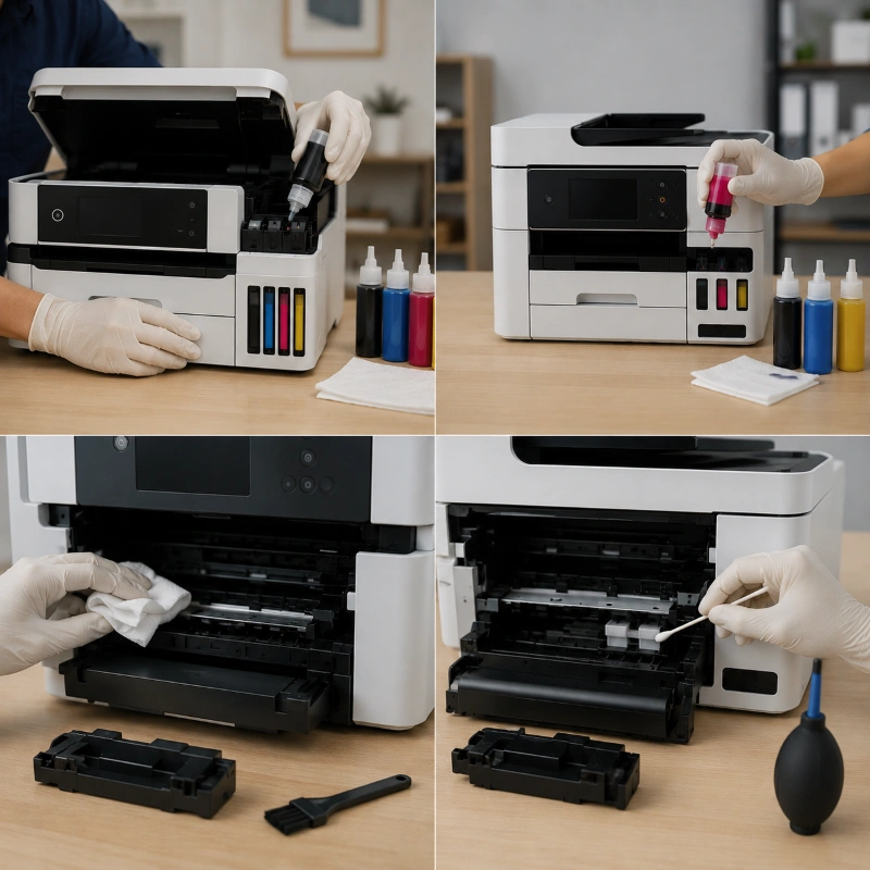 Epson L6580 vs Canon GX8040, Perawatan Rutin yang Sering Terlupakan