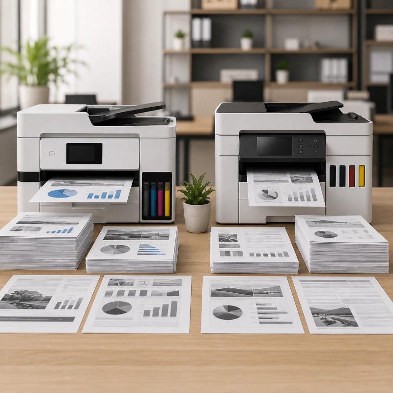 Epson WF-C529R vs Canon MAXIFY GX7040, Perbandingan Daya Tahan untuk Pemakaian Jangka Panjang