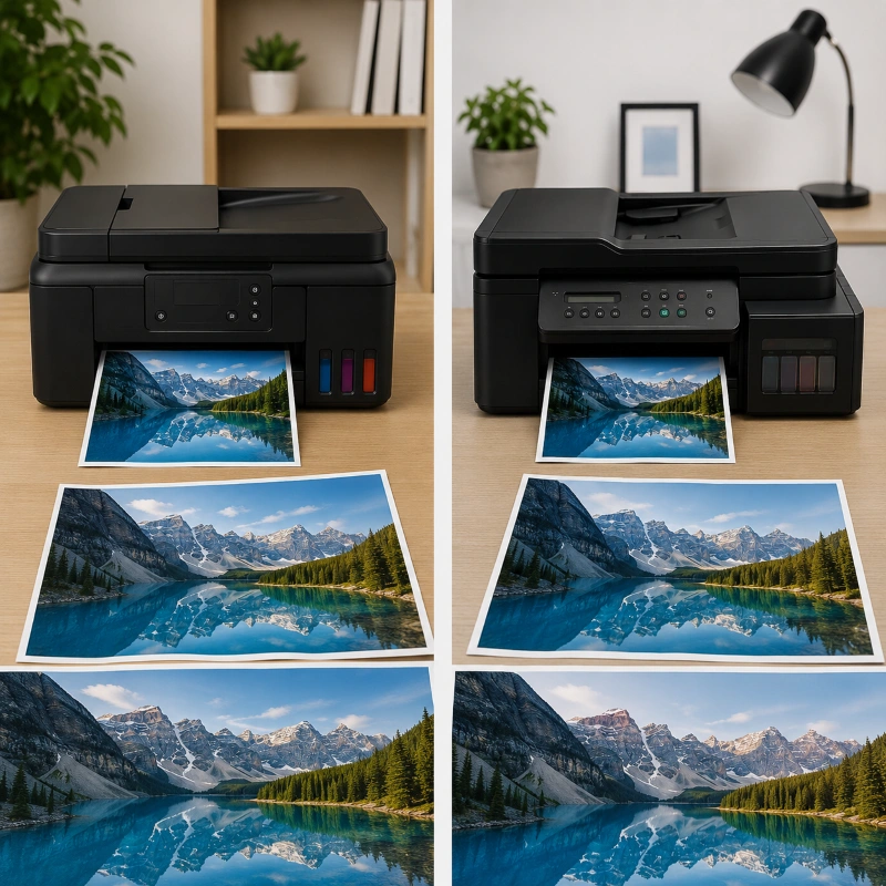 Canon G4770 vs Brother DCP-T820DW, Perbandingan Kualitas Hasil Cetak