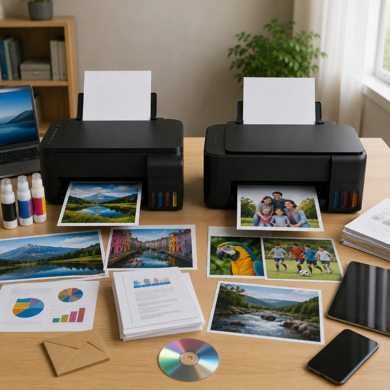 Epson ET-2400 vs Canon G1230, Perbandingan dari Sisi Fleksibilitas Penggunaan