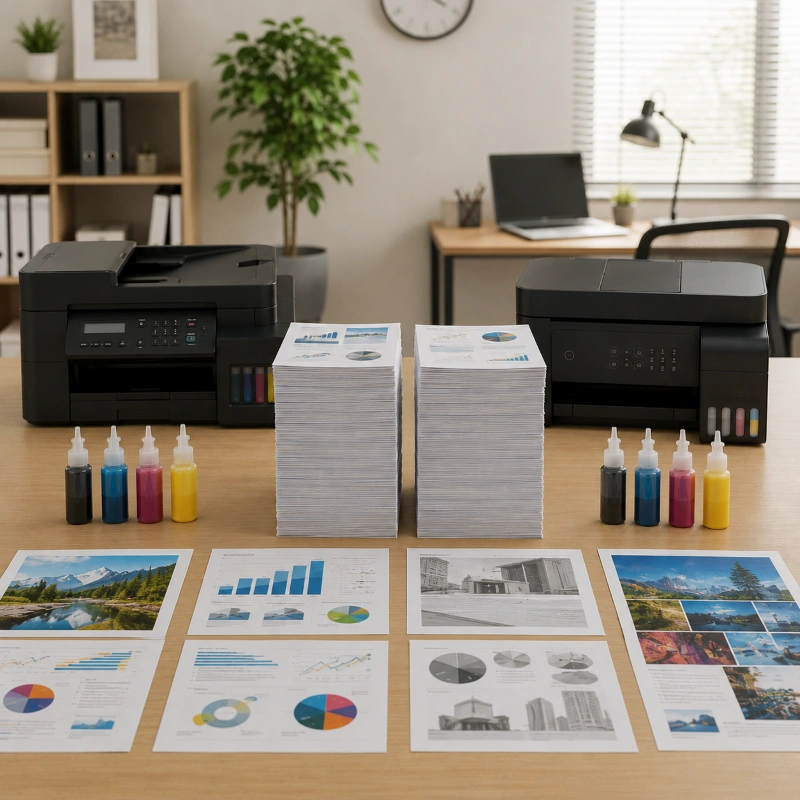 Brother DCP-T820DW vs Epson L5290, Performa Printer Saat Digunakan dalam Jangka Panjang