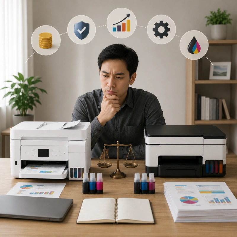 Epson ET-4856 vs Canon GX1070, Pertimbangan Sebelum Beli Jangan Cuma Lihat Harga