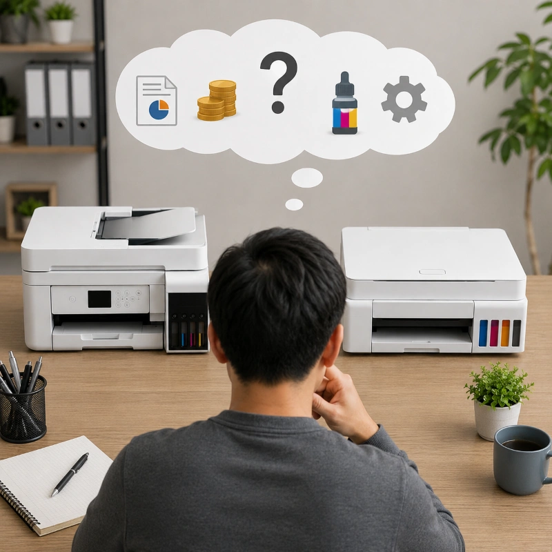 Epson ET-5180 vs Canon GX3070, Pertimbangan Sebelum Beli Printer (Biar Nggak Salah Pilih)
