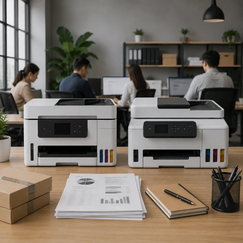Epson EcoTank ET-4855 vs Canon MAXIFY GX2050, Pilihan Menarik untuk UMKM dan Kantor