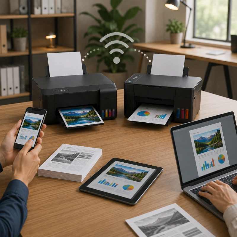 Epson EcoTank L3569 vs Canon PIXMA G4282, Produktivitas Lebih Efisien dengan Fitur Wireless