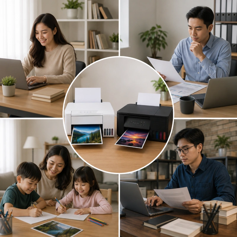 Epson EcoTank ET-2856 vs Canon PIXMA G3270, Siapa yang Paling Cocok Menggunakan Printer Multifungsi?