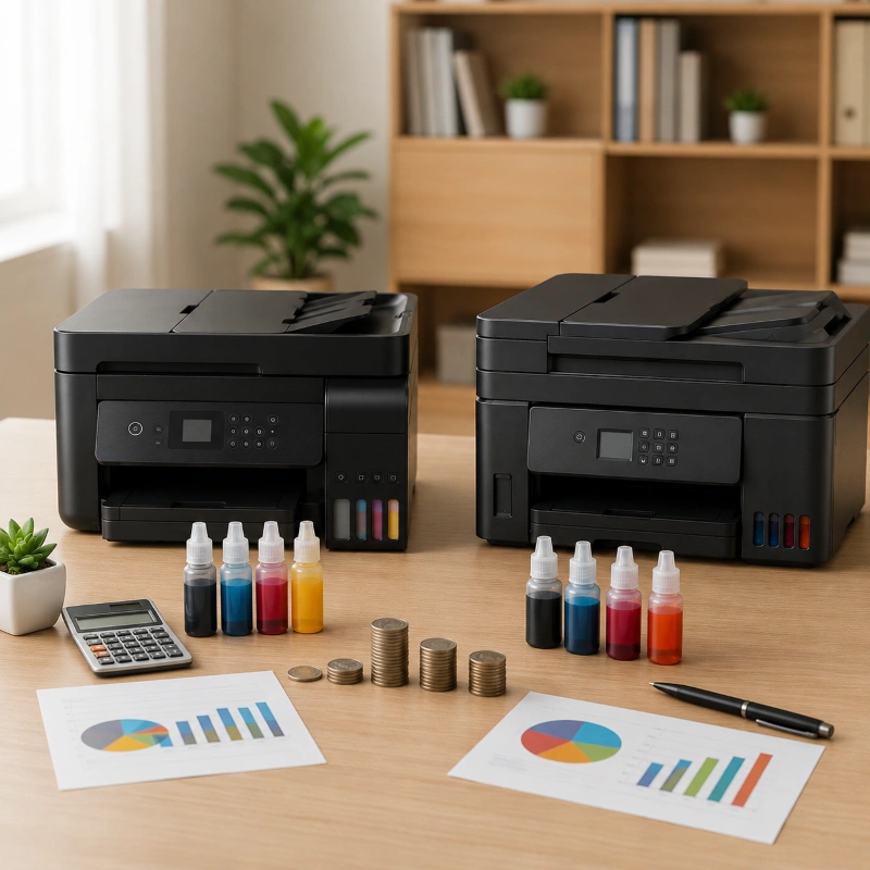 Epson ET-3851 vs Canon G4470, Soal Tinta dan Biaya Jangka Panjang
