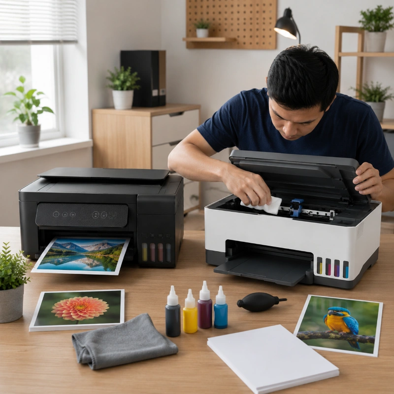 Epson L4260 vs HP Smart Tank 670, Tips Agar Printer Tetap Awet dan Hasil Cetak Selalu Bagus