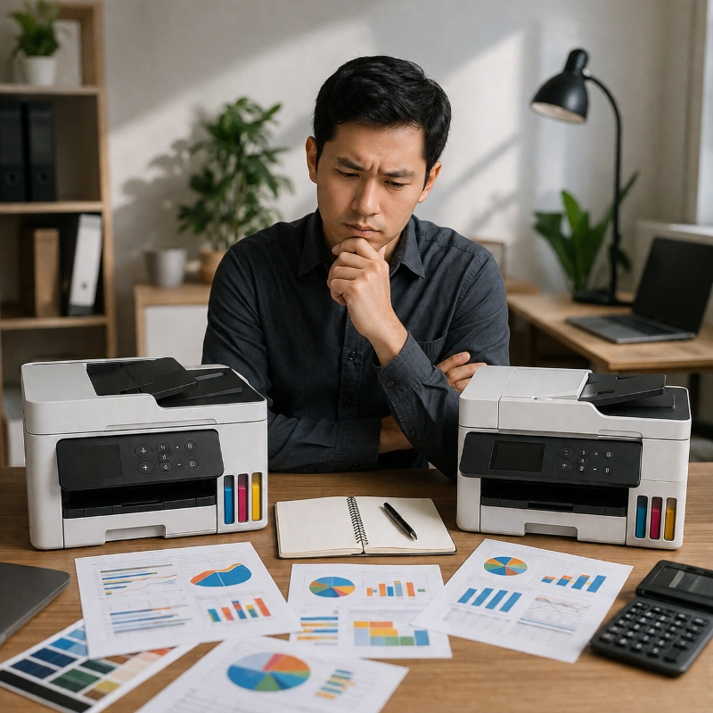 Epson ET-5885 vs Canon GX6070, Tips Biar Nggak Salah Beli