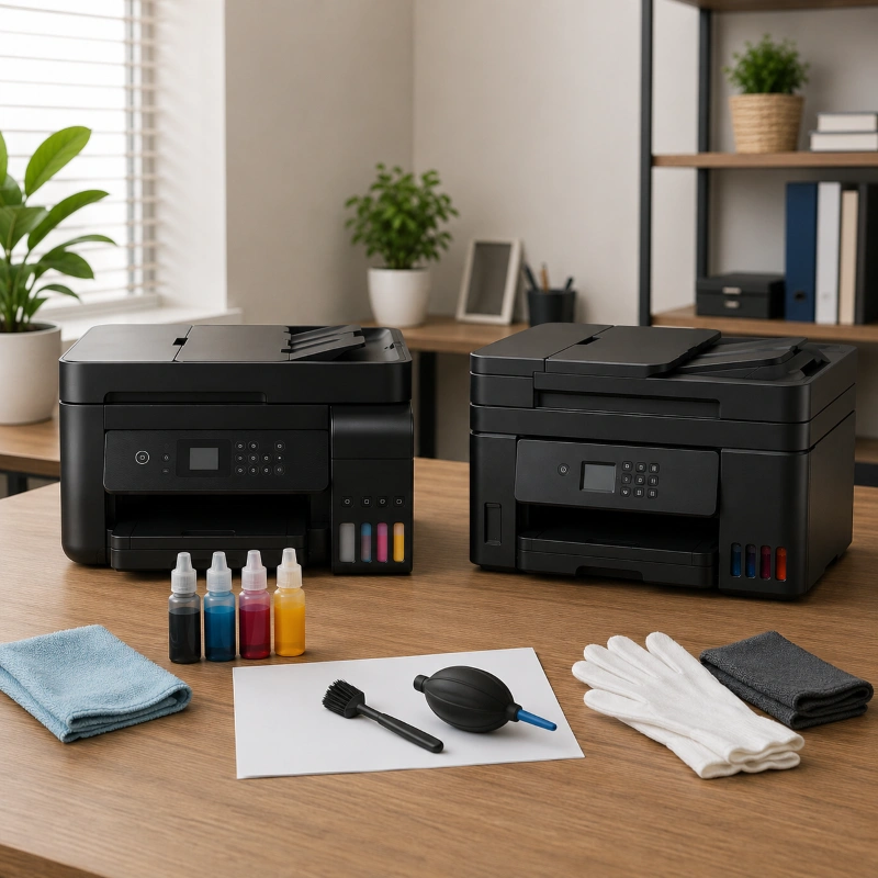 Epson ET-3851 vs Canon G4470, Tips Biar Printer Awet Dipakai Lama