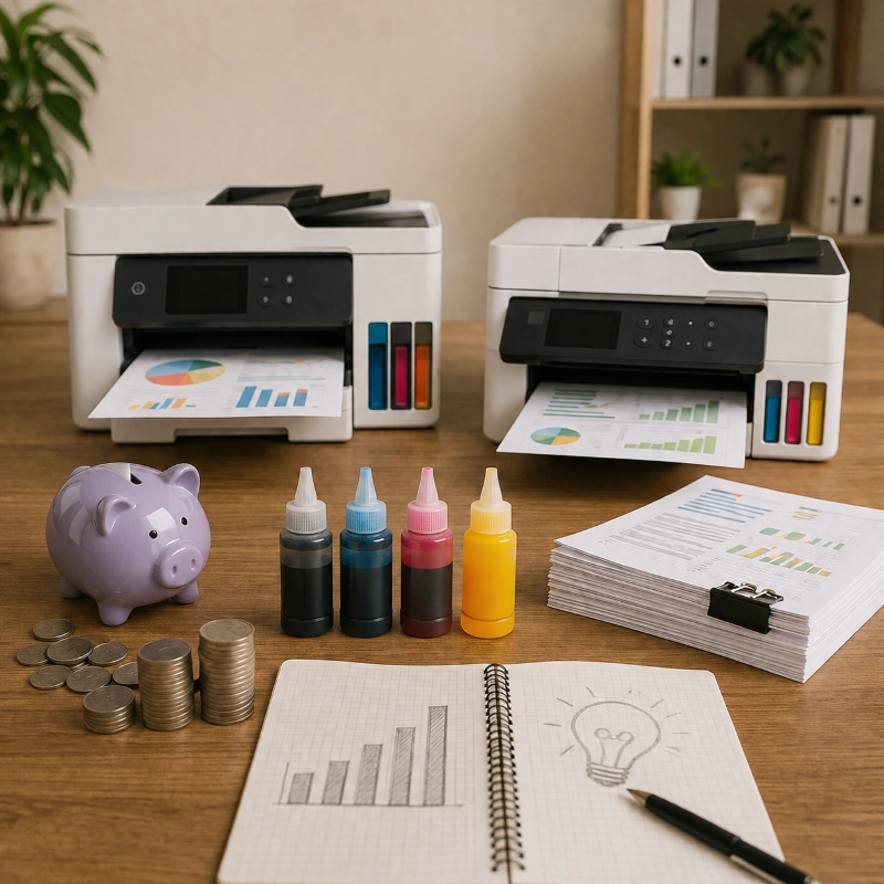 Epson ET-5885 vs Canon GX6070, Tips Hemat Tinta yang Jarang Orang Tahu