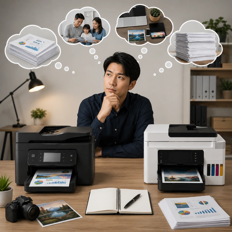 Epson WorkForce Pro WF-3820 vs Canon MAXIFY GX5050, Tips Memilih Printer Sesuai Kebutuhan